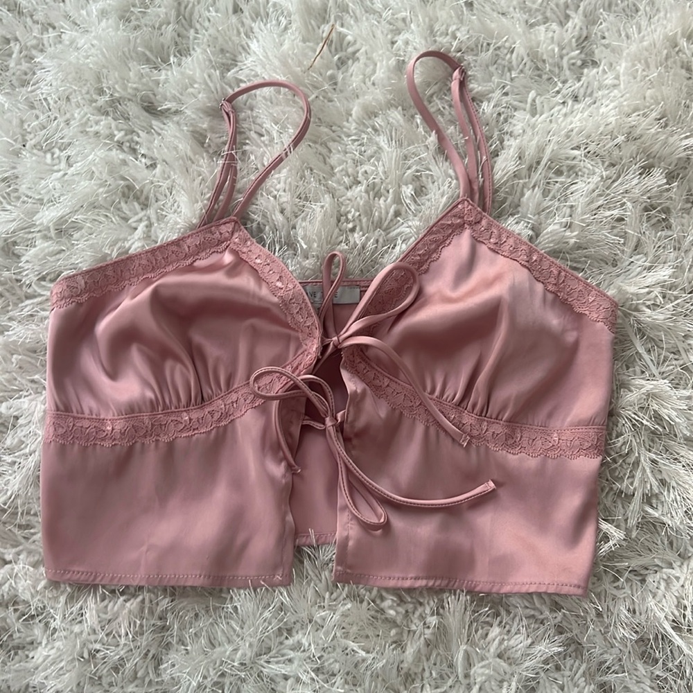 Pink Going out Top